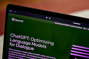 Популярность инструмента OpenAI ChatGPT в последние месяцы выросла. (Габби Джонс/Bloomberg News)