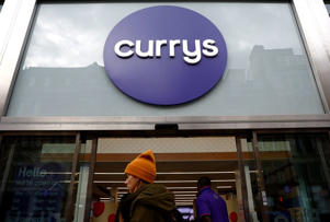Currys shop seen in London