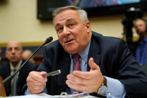 FTX Group CEO John J. Ray III speaks during a House Financial Services Committee hearing investigating the collapse of now-failed cryptocurrency exchange FTX after FTX founder Sam Bankman-Fried was arrested on US Capitol Hill in Washington, DC, on December 13, 2022. after. REUTERS/Elizabeth Franz