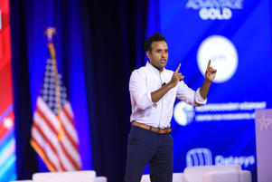 Вивек Рамасвами выступил на прошлогодней Консервативной конференции политических действий (CPAC) в Далласе.