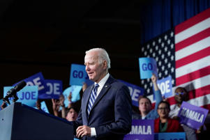 President Biden will attend the 2023 Democratic National Committee meeting in Philadelphia. (Reuters/Elizabeth Franz)