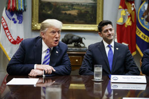 Rep. Paul D. Ryan (R-Wis.) has completed President Donald Trump's term as House Republican leader.