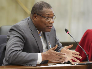 Reverend Dufort Floresin of Total Health Christian Ministries in Boston (pictured in December) is an ardent Haitian rights activist.