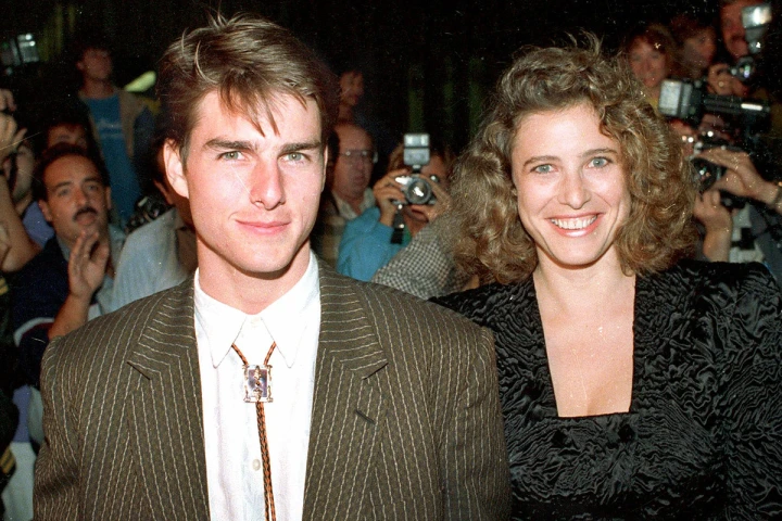 Tom Cruise and Mimi Rogers