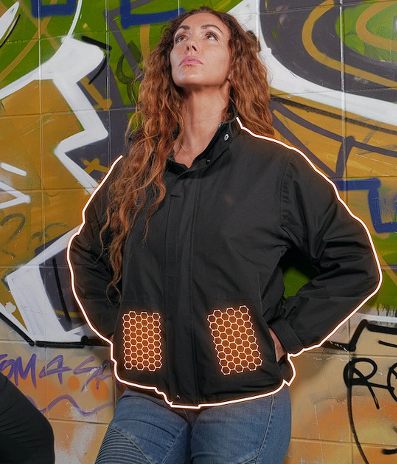 UZE heated jacket heat pads