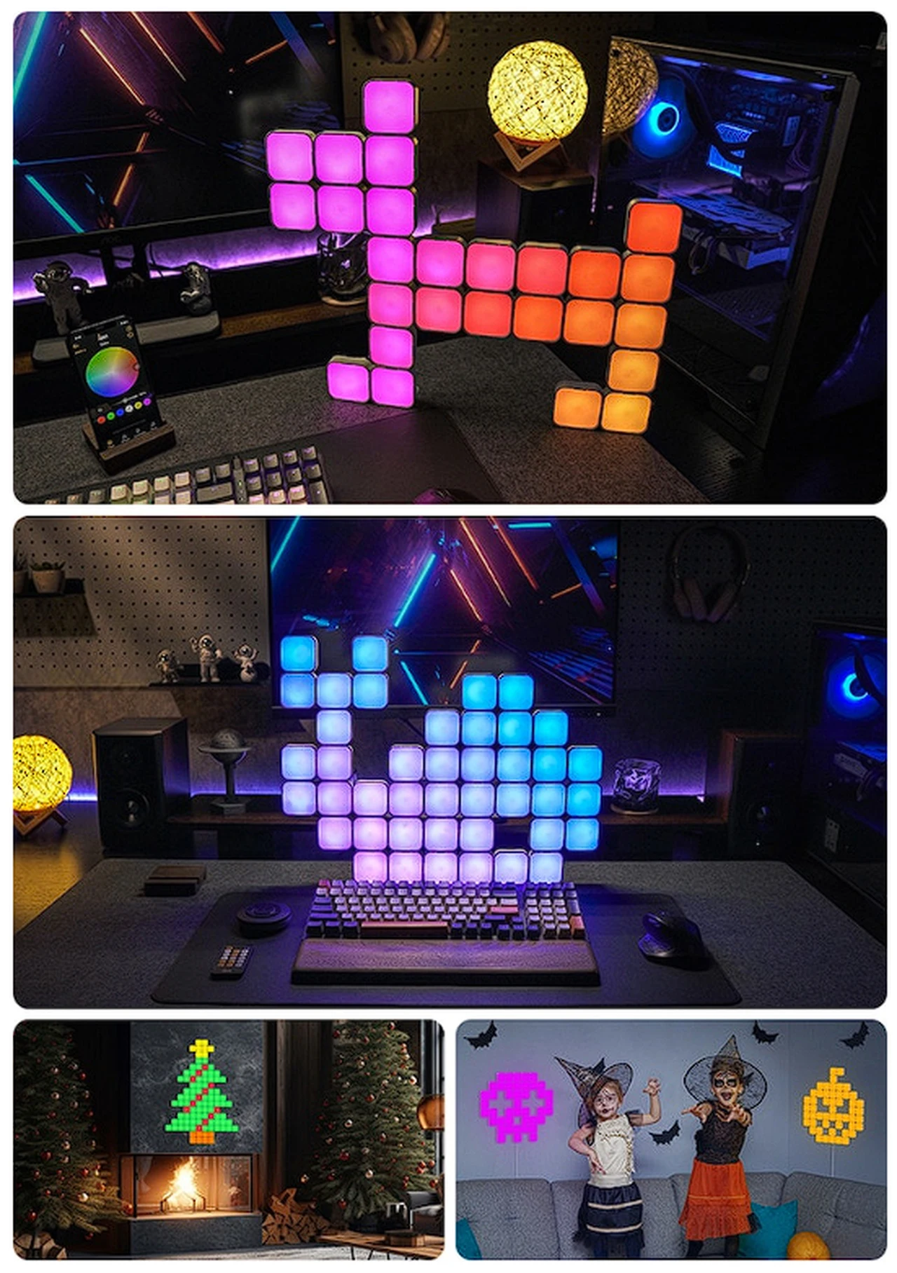 SYRO BOX modular lighting examples