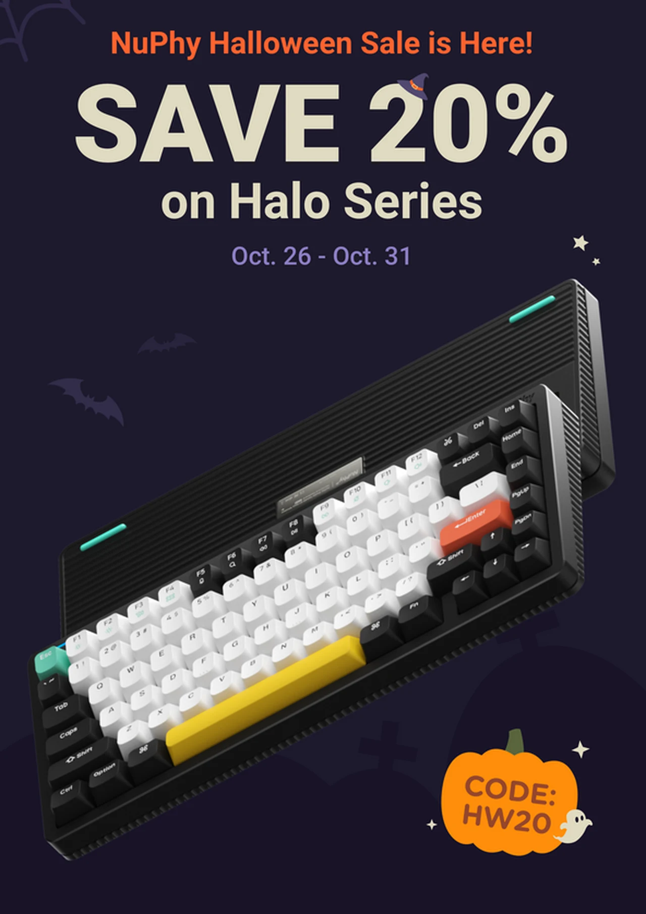 NuPhy Halloween Sale