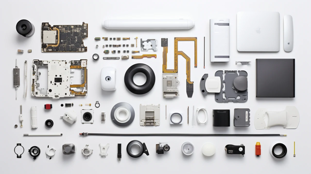 Using AI to make amazing knolling photography