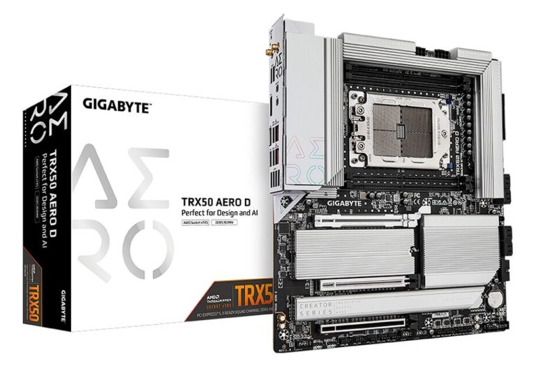 GIGABYTE TRX50 AERO D AMD Ryzen Threadripper motherboard