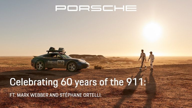 Porsche 911 Dakar goes off road in Australia (Video)