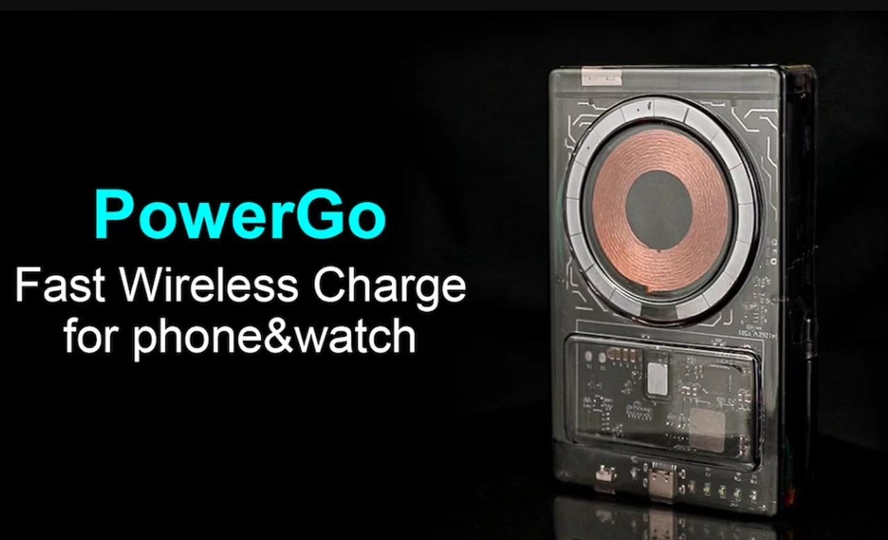 PowerGo pocket 5,000mAh airline approved transparent power bank