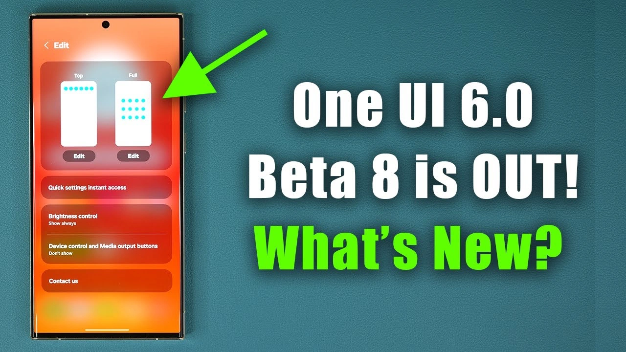 One UI 6.0 Beta 8