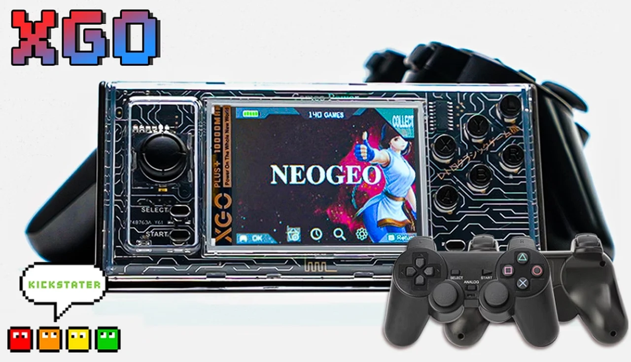 XGO handheld retro gaming console Kickstarter