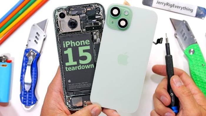 What’s inside the iPhone 15 (Video)