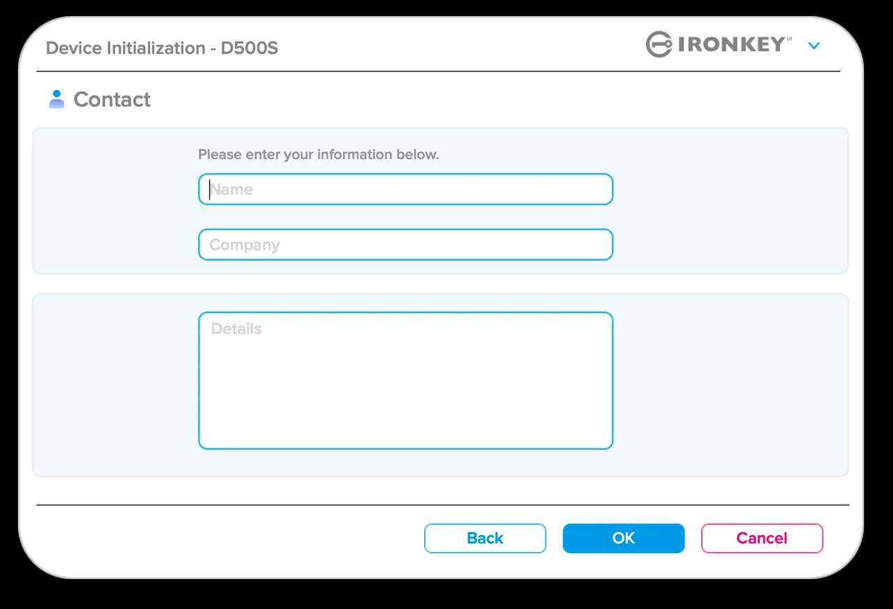 Kingston IronKey D500 encrypted drive software 5