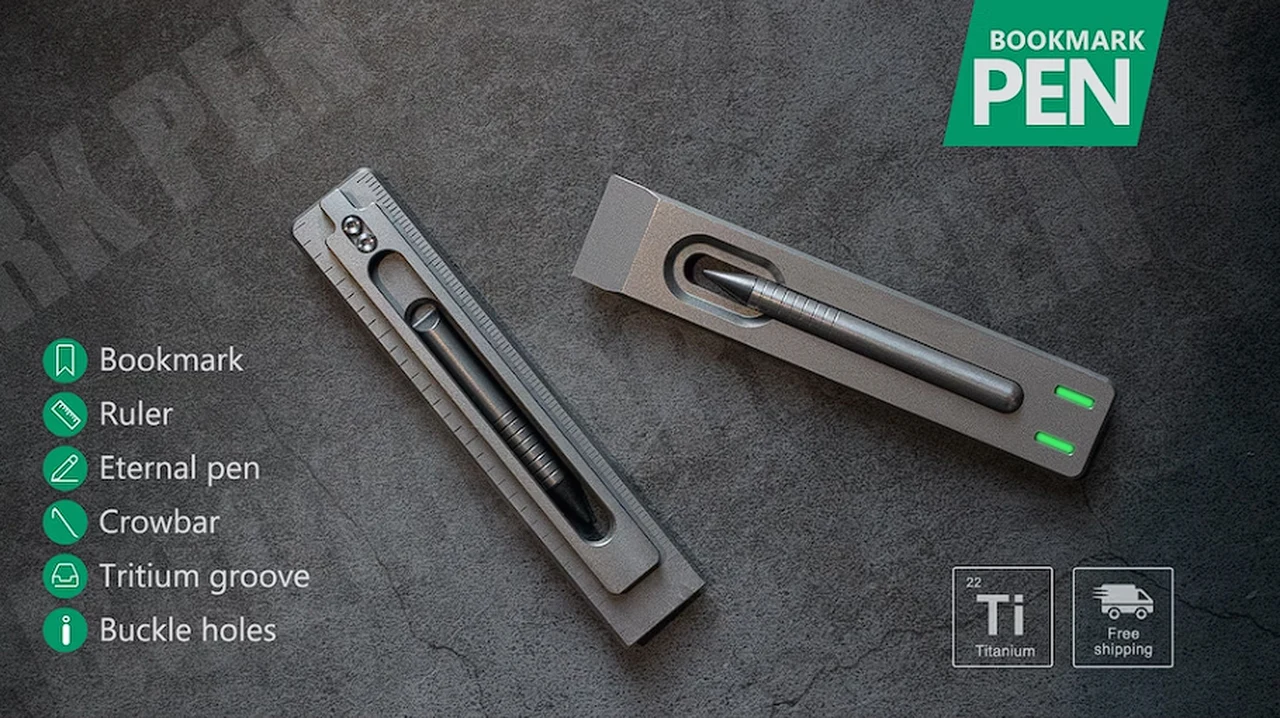 BookBond EDC titanium multitool