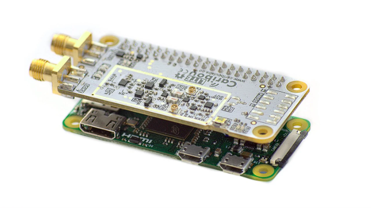 CaribouLite HAT converts your Raspberry Pi into an open source radio