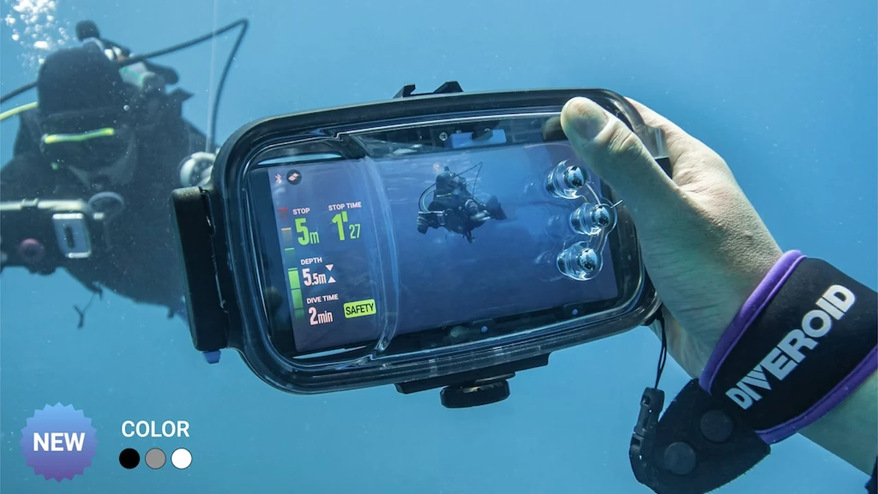 DIVEROID transforms your phone into a dive computer