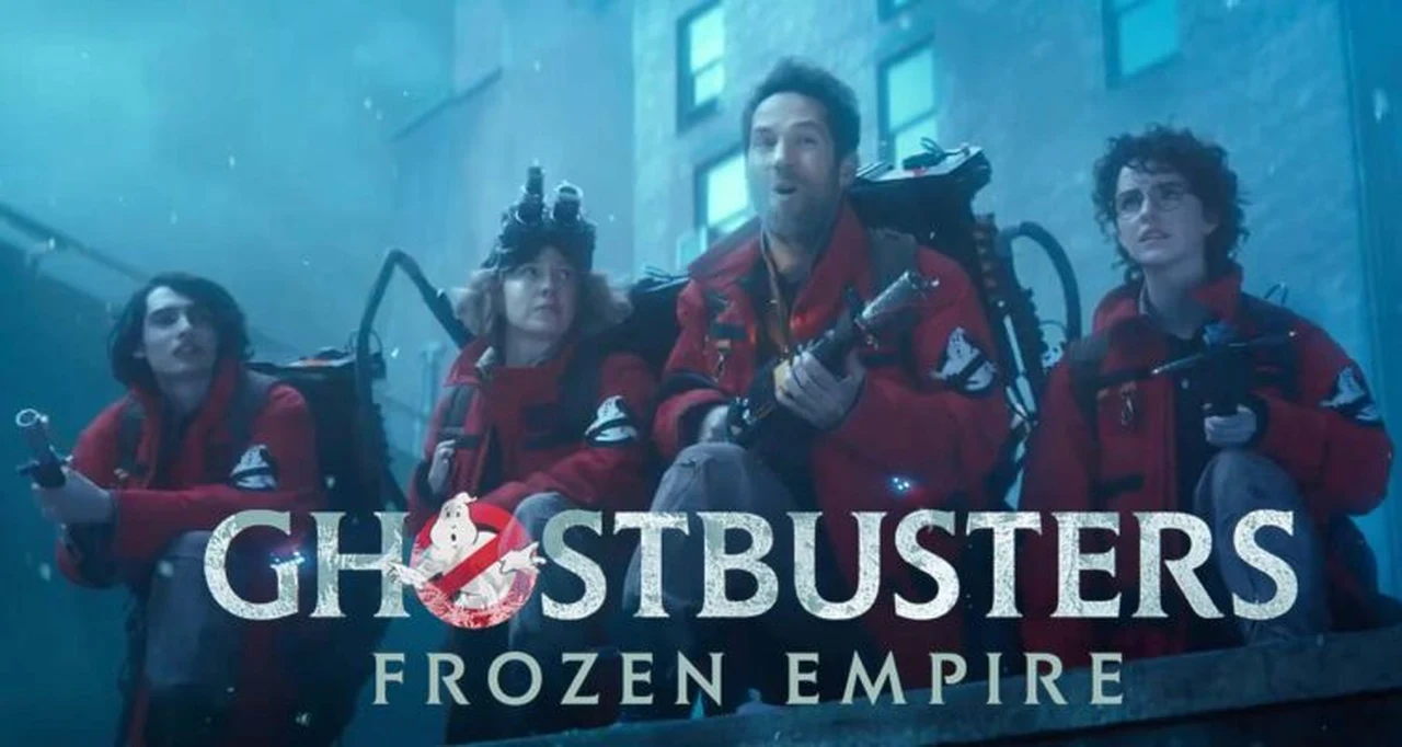 Ghostbusters Frozen Empire film trailer released