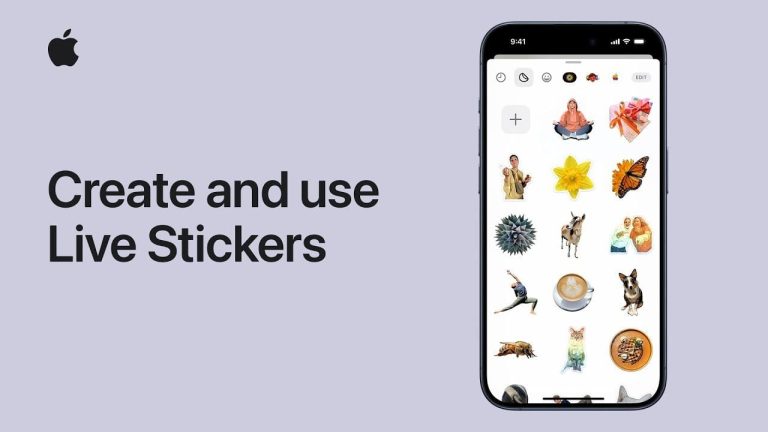 How to use iPhone Live Stickers and make your own custom ones