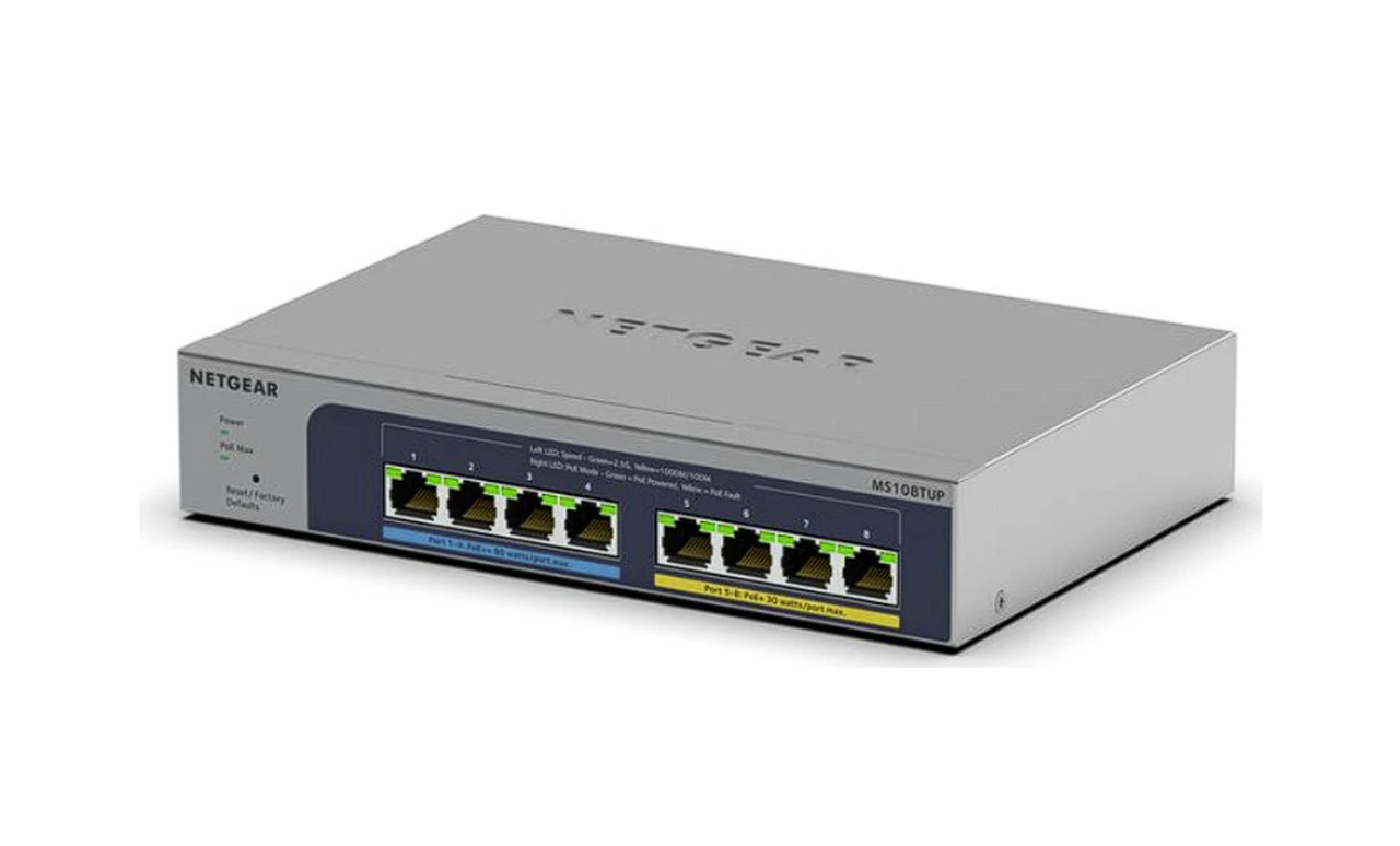 Netgear MS108TUP Ultra60 PoE++ Smart Switch