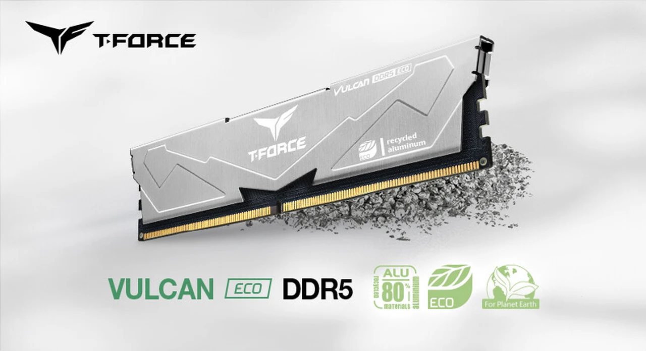 T-FORCE VULCAN ECO DDR5 desktop overclocking memory