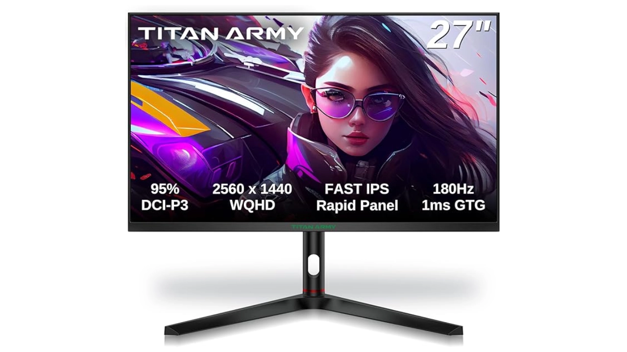 TITAN ARMY gaming monitors launch