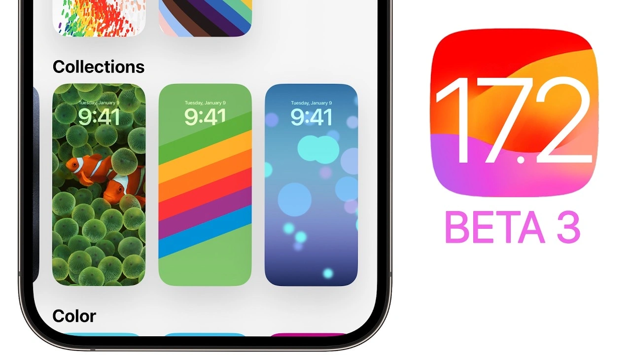 iOS 17.2 beta 3 