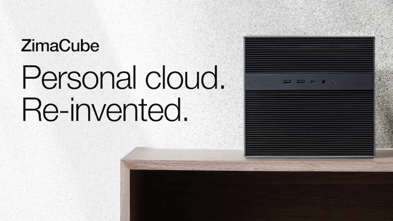 ZimaCube home NAS cloud storage offers up to 164TB and Thunderbolt 4