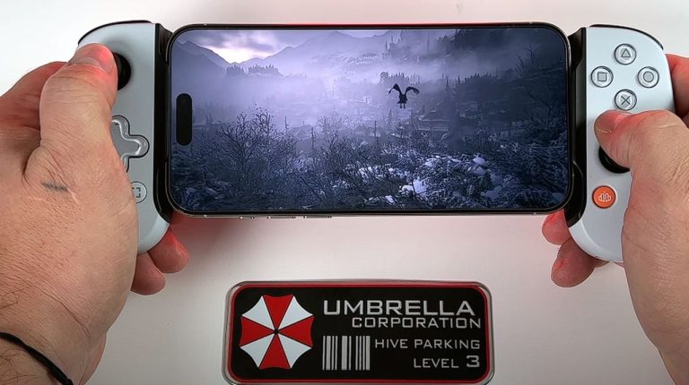 iPhone 15 Resident Evil Village gameplay performance tested