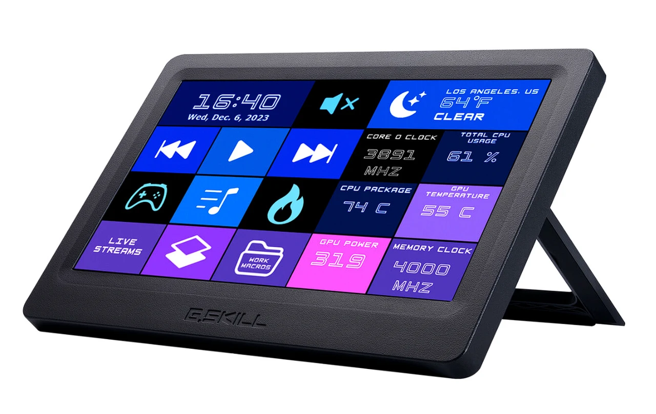 touchscreen shortcut controller and PC monitor