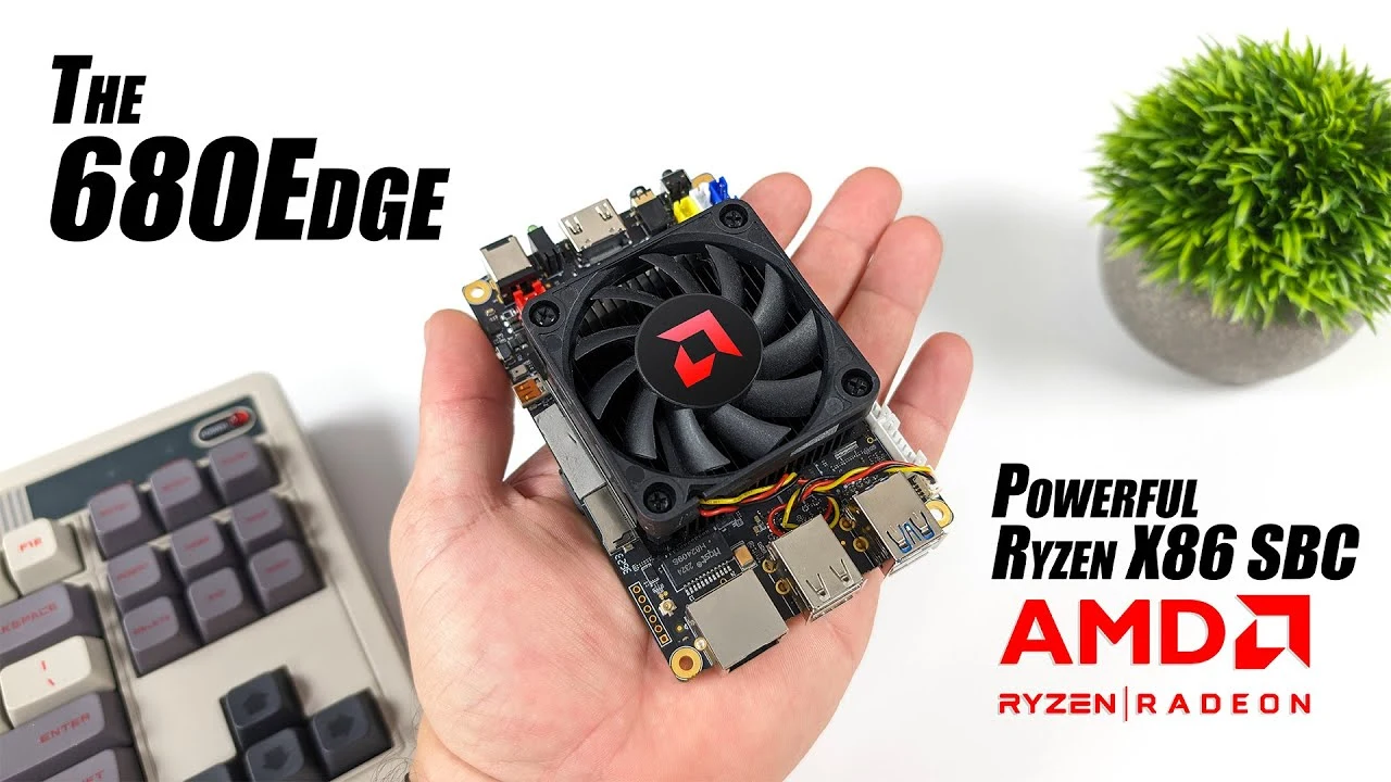 680 Edge Ryzen Powered X86 Single board computer