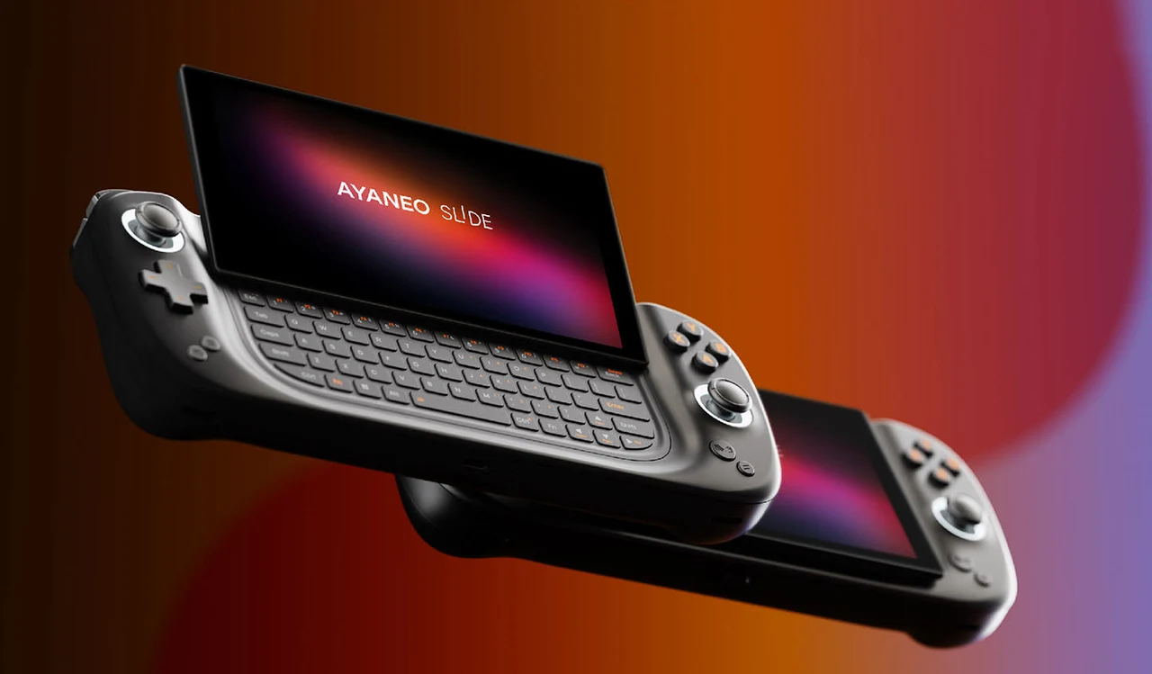 AYANEO Slide handheld gaming PC