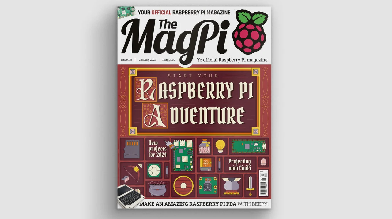 Raspberry Pi in The MagPi magazine issue 137