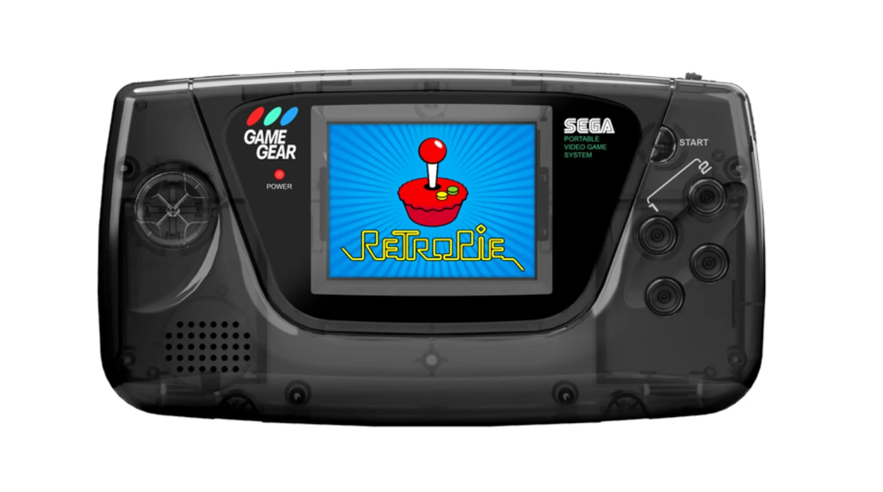 Raspberry Pi powered Game Gear retro handheld games console