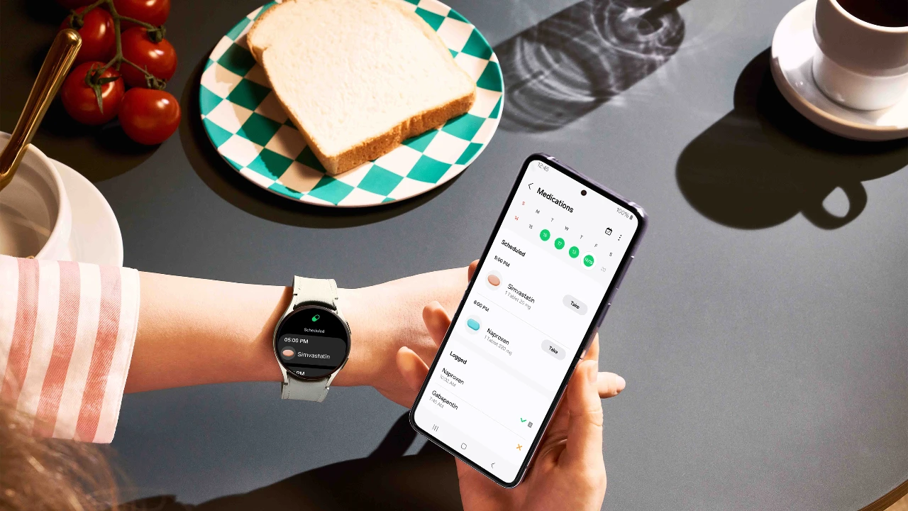 Samsung Health.