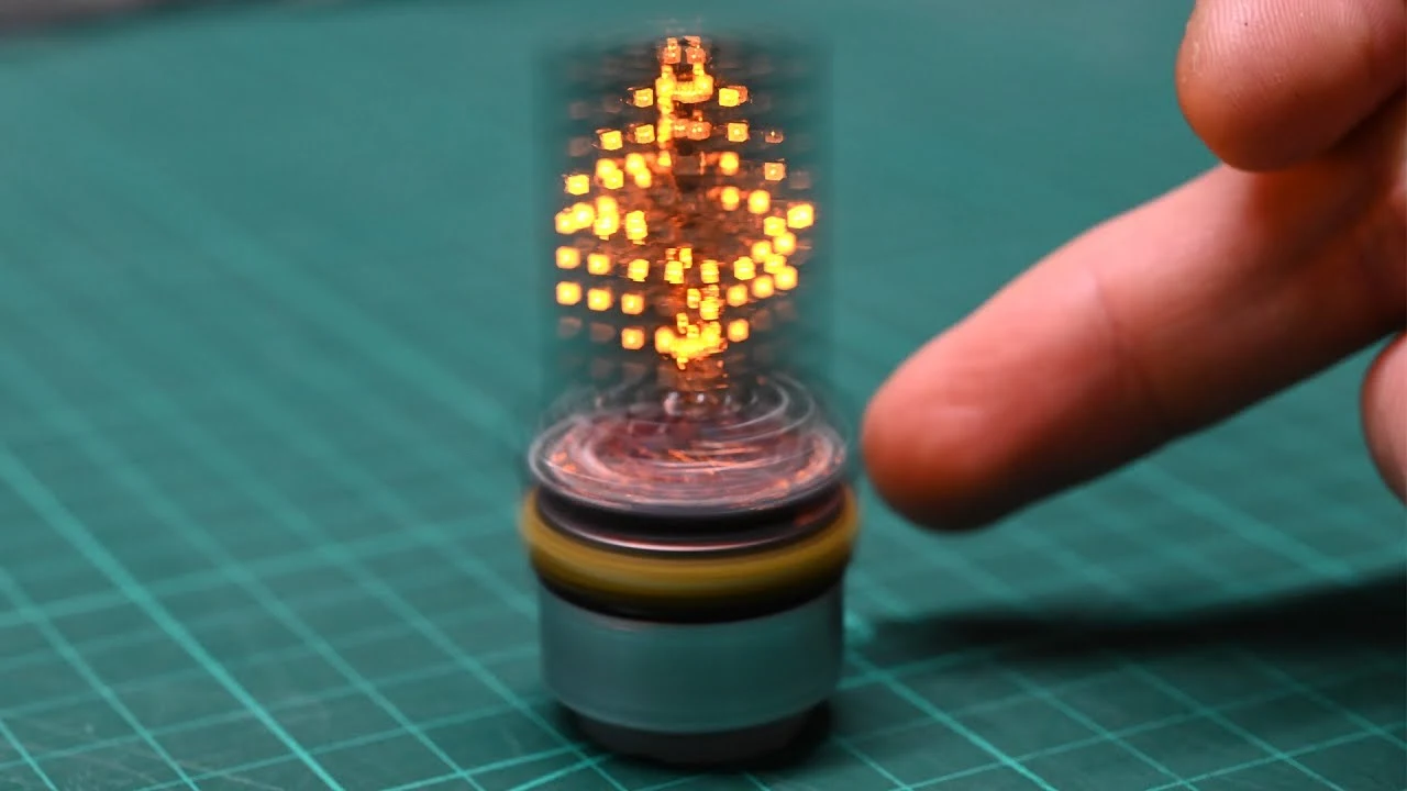 Tiny 3D volumetric display