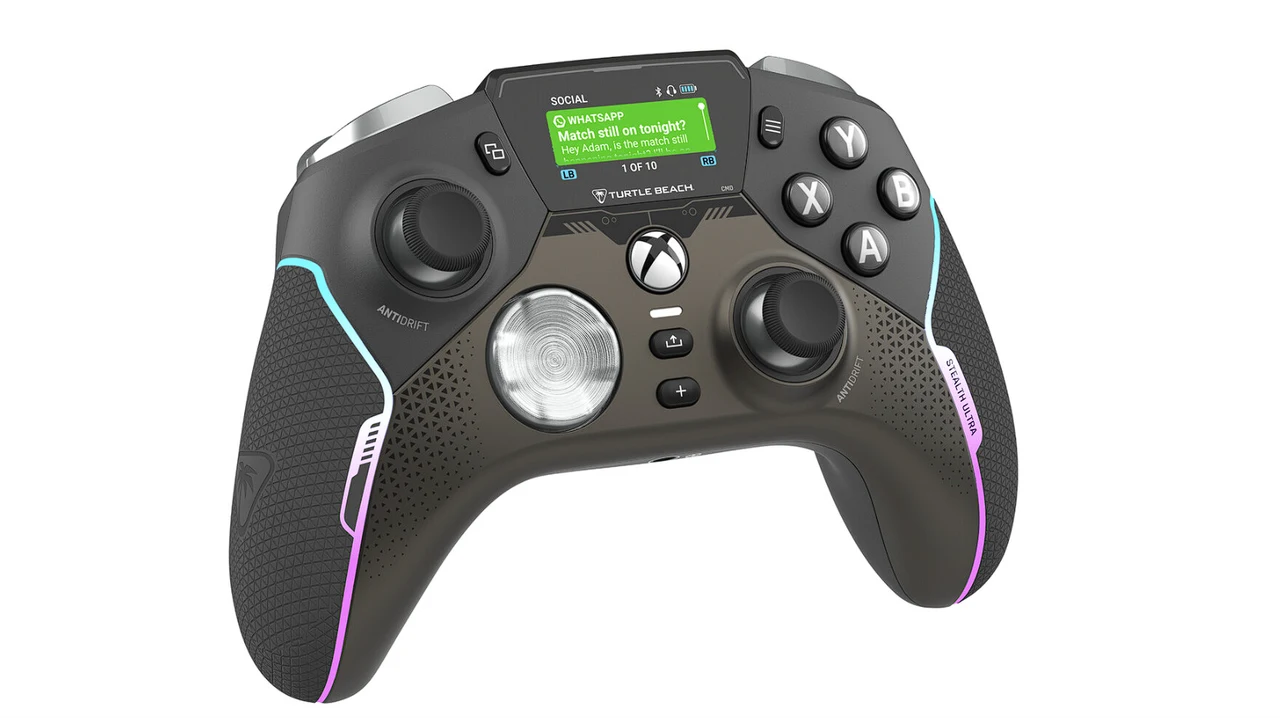 Turtle Beach Stealth Ultra wireless gaming controller with display