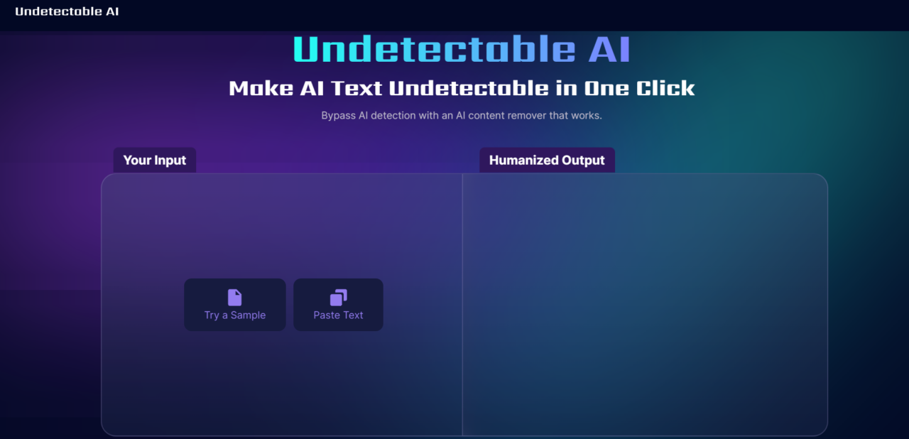 Undetectable AI 