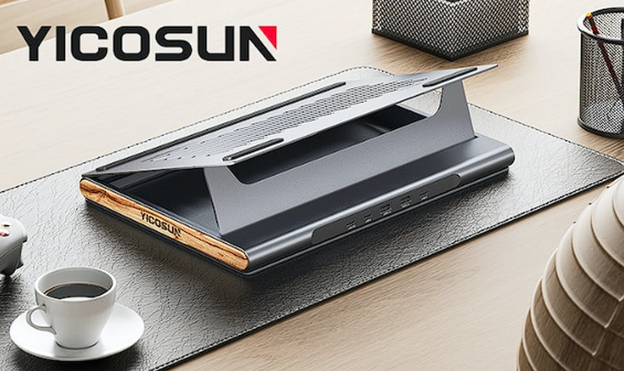 YICOSUN P1 laptop docking station and stand