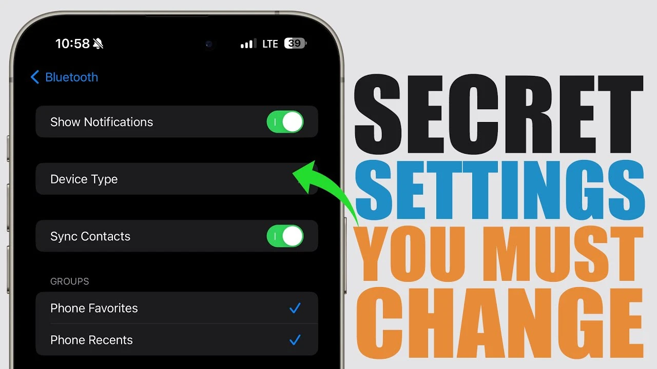 15 Hidden iPhone Settings 