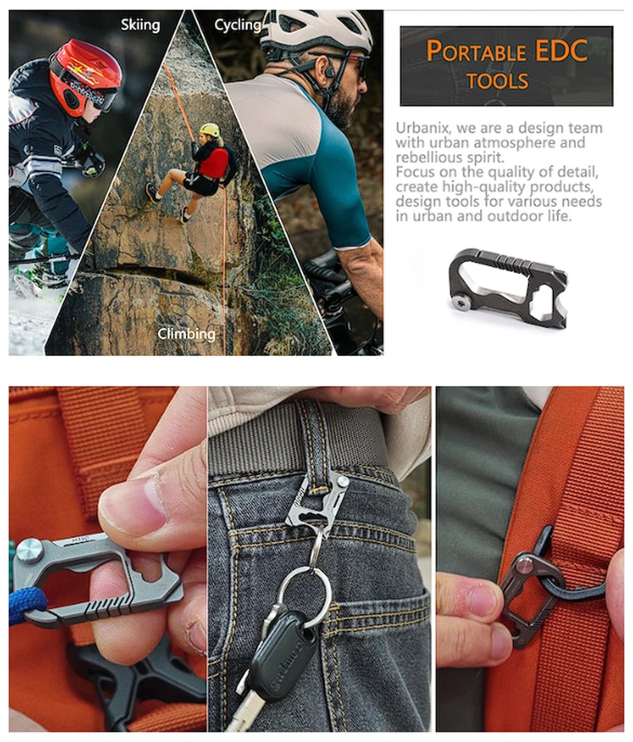 Urbanix multifunctional tool