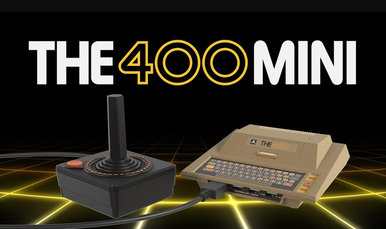 Atari 400 Mini officially launches March 28th 2024