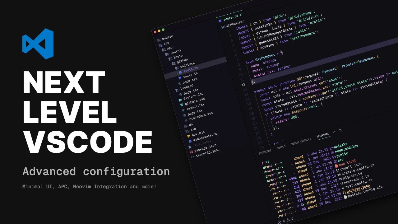 Configuring Visual Studio Code for keyboard