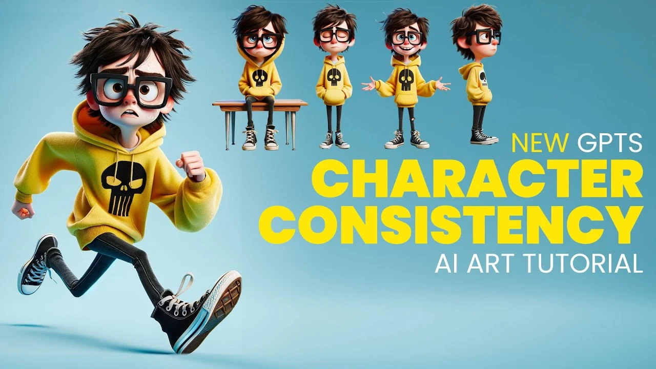 Create consistent characters using custom GPTs