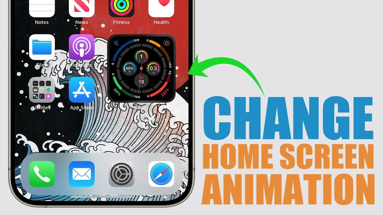 iPhone Home Screen Animation