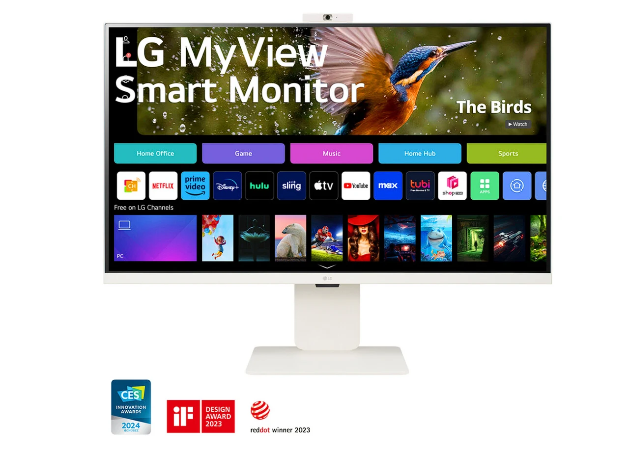 LG MyView 4K smart monitors 2024 pricing and availability confirmed