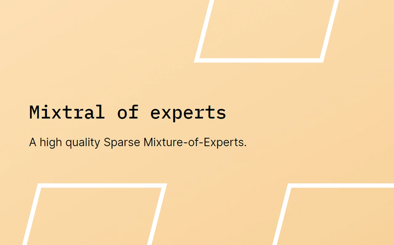 New Mixtral 8x7B research paper released Mixtral of experts