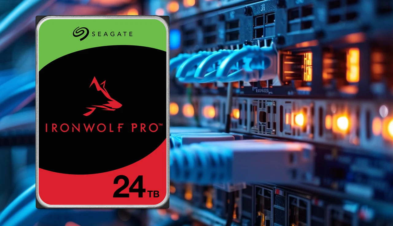 New Seagate 24TB IronWolf Pro HDD launch