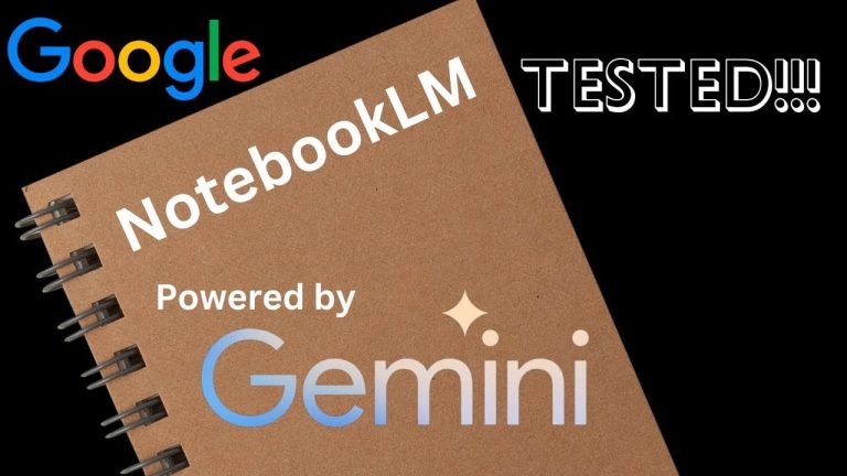 Google NotebookLM vs Google Bard with Gemini Pro